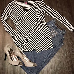 Vince Camino stripe shirt size small